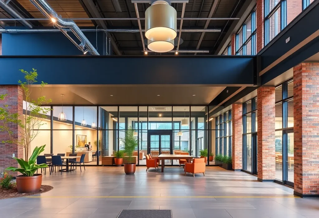 Exterior view of Goodwyn Mills Cawood's new office in Rock Hill, SC